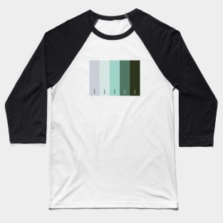 Ocean palette Baseball T-Shirt